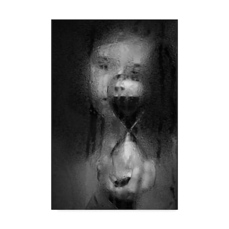Mirjam Delrue 'Time Hour Glass' Canvas Art,22x32